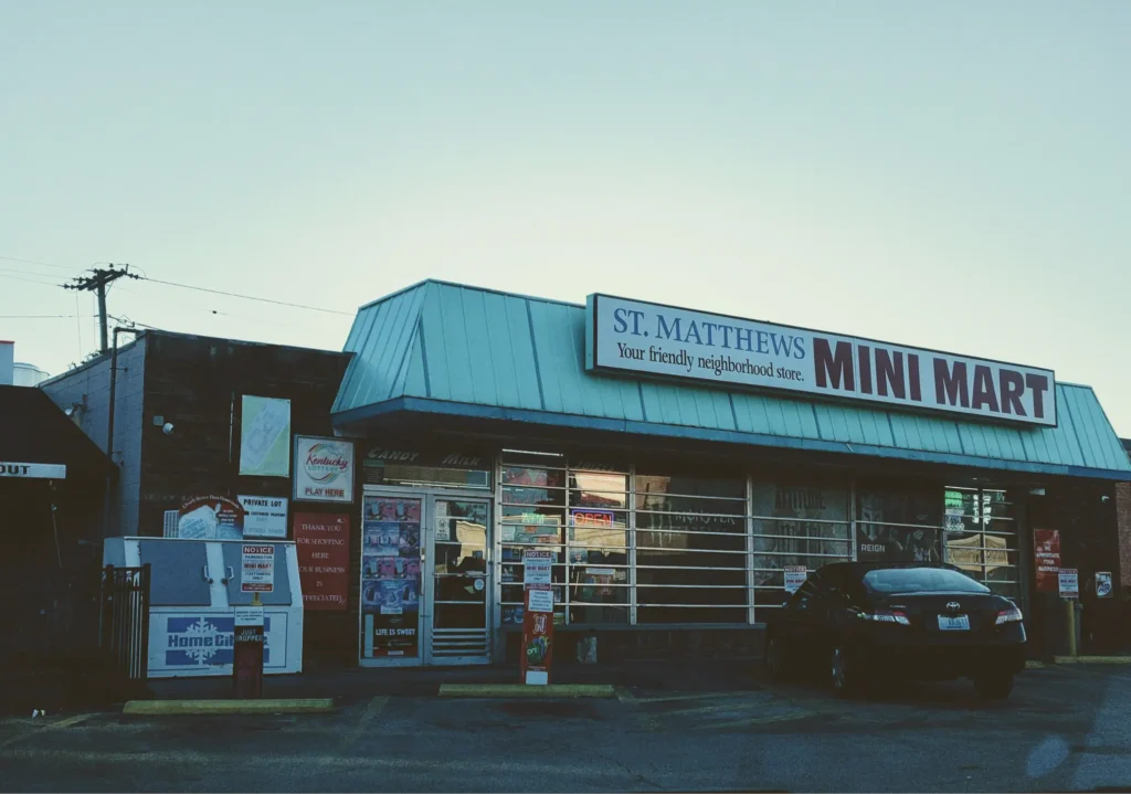 Mini Mart outside view